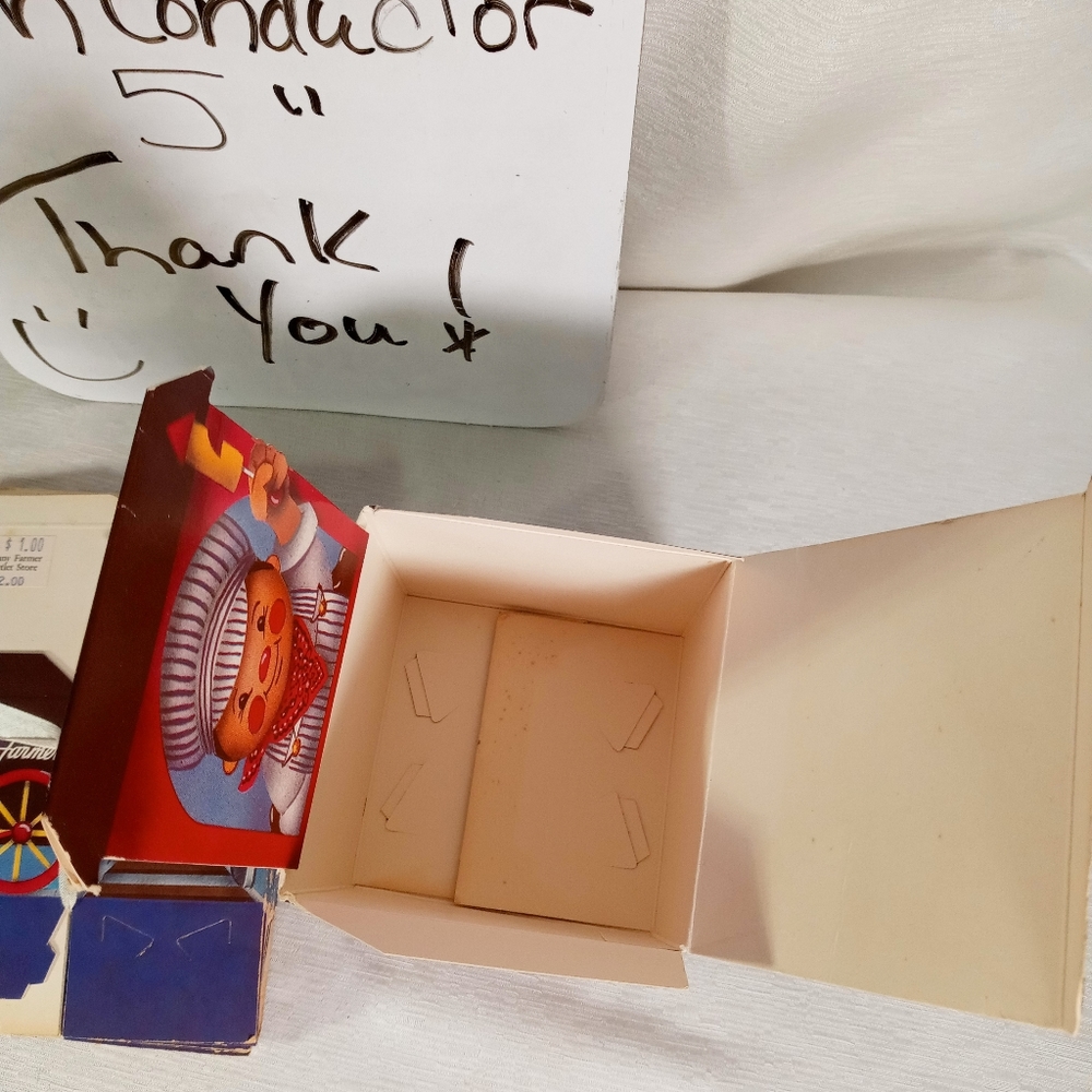 Lot (10) RARE VINTAGE TRAIN Fanny Farmer Candies cardboard folding candy Boxes. - Picture 13 of 13